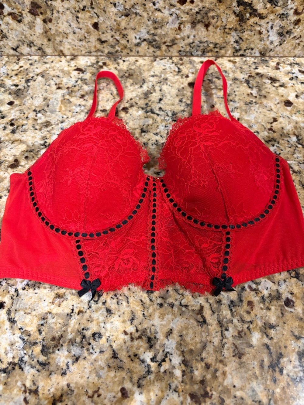 Adorn Me Lace Longline Bra